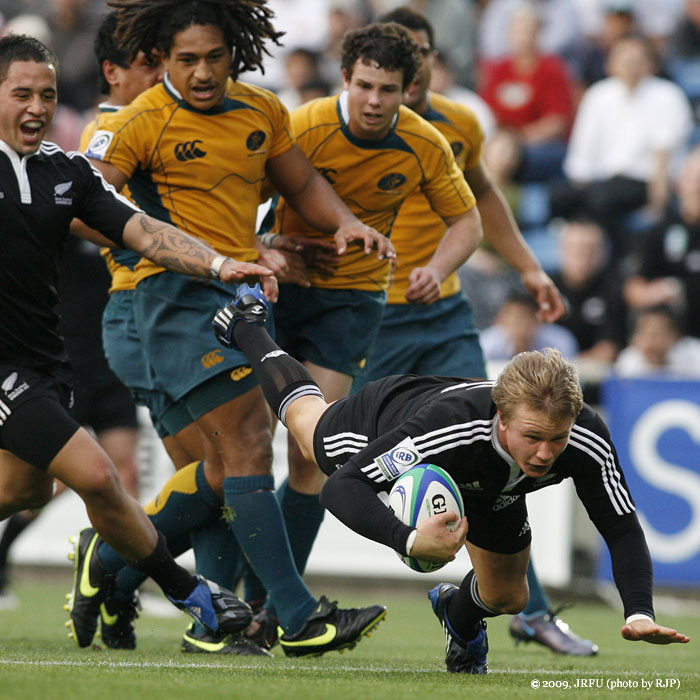 ニュース - IRB TOSHIBA JWC 2009, JAPAN. (U20世界ラグビー選手権)