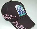 SAKURA・IRB CAP
ブラック　フリーサイズ(アジャスター付)
3,000円(税込)